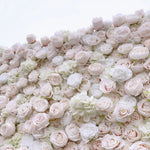 Ali Flowers 3d pale pink flower wall