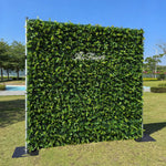 8×8ft 3D Artificial Grass Wall Backdrop for Weddings, Parties & Events - Ali Flowers