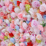Aliflowers Colorful Rose Artificial Flower Wedding Decorations Wall ALFWL092 - Ali Flowers