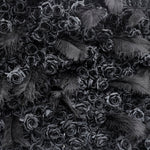 Aliflowers 5D Dark Black Rose Wall Floral Arrangement Artificial Flower Wall ALFWL090 - Ali Flowers
