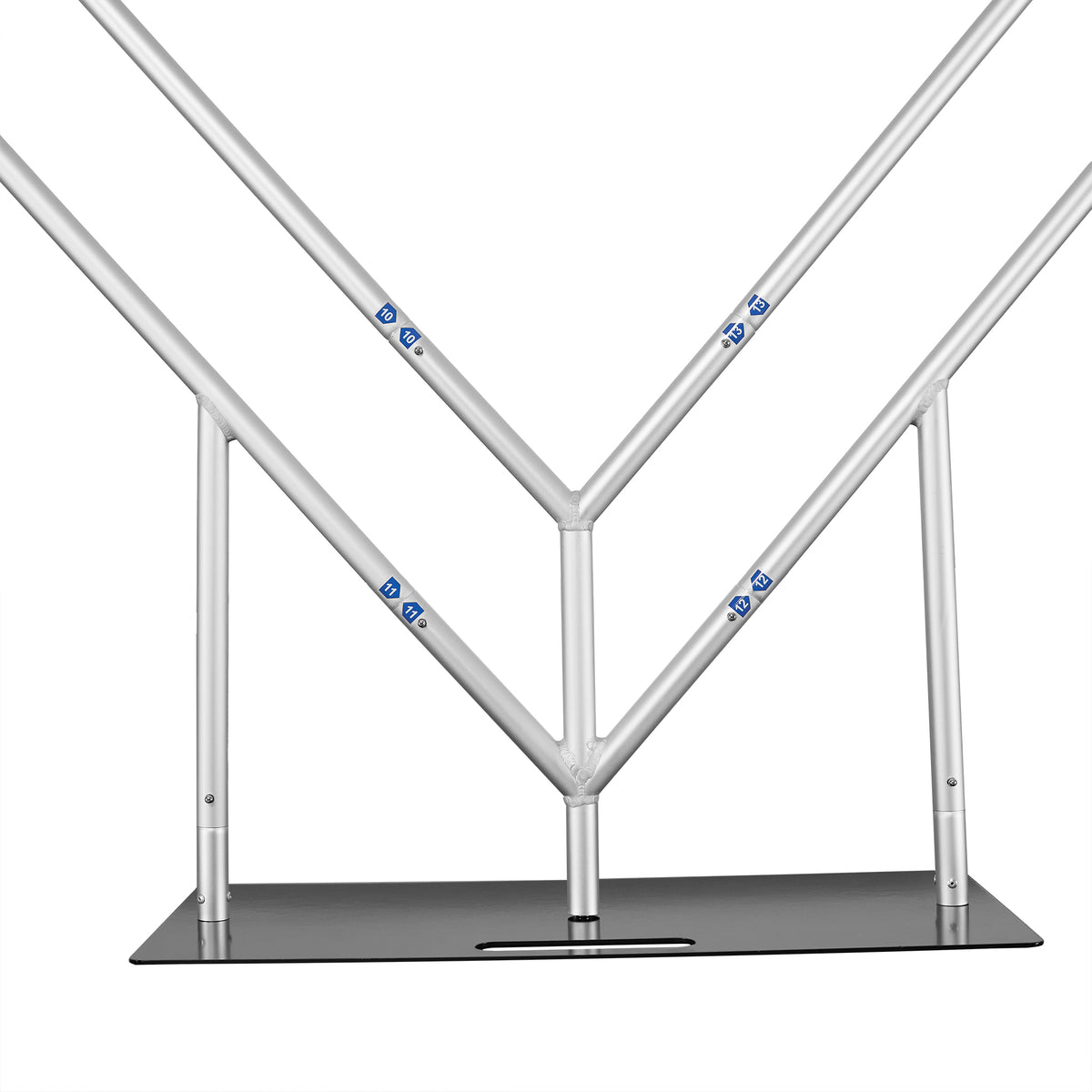 6ft Luxury Heart-Shaped Shelf Floral Arrangement Wedding Arch Decor