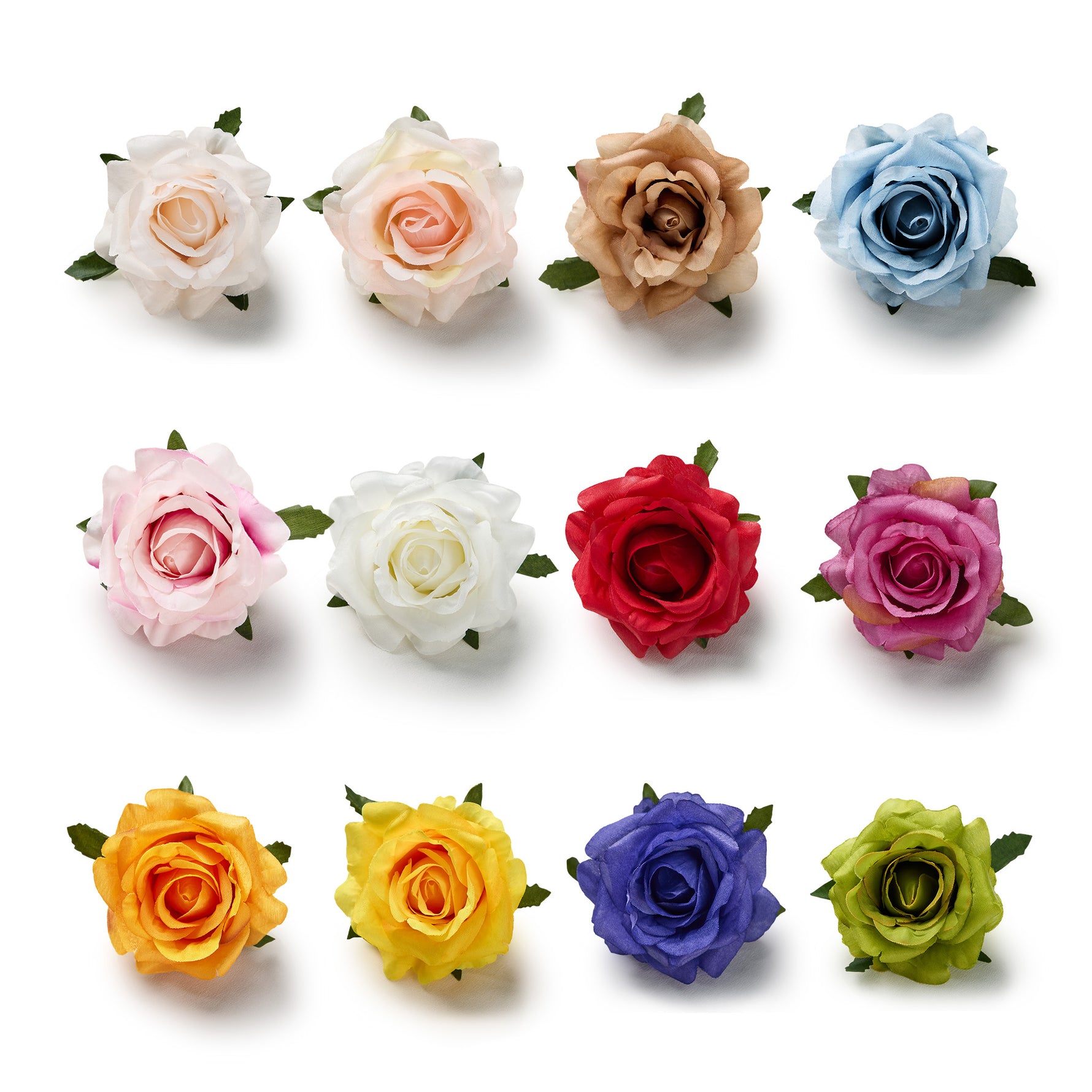 Aliflowers 7CM Artificial Rose Flower Heads for DIY & Decorations 50PCS/100PCS ALFHR001 - Ali Flowers