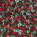 Aliflowers Newest 5D Christmas Roll up Artificial Flower Wall MCFL23001 - Ali Flowers