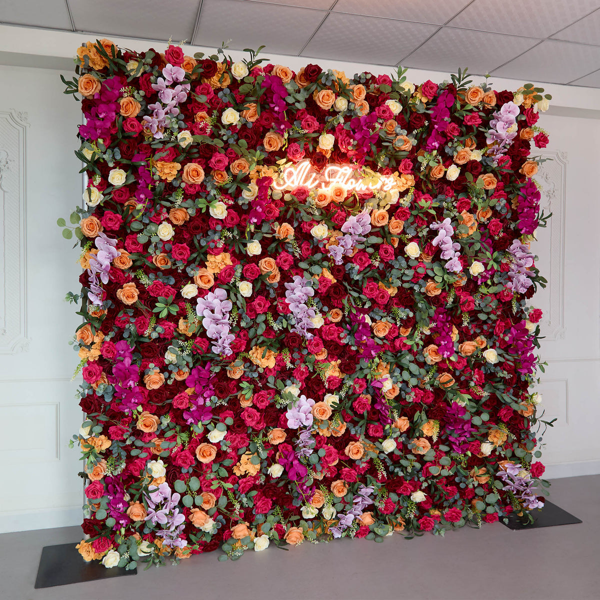 aliflowers-5d-colorful-artificial-fabric-roller-curtain-floral-party-backdrop-wall