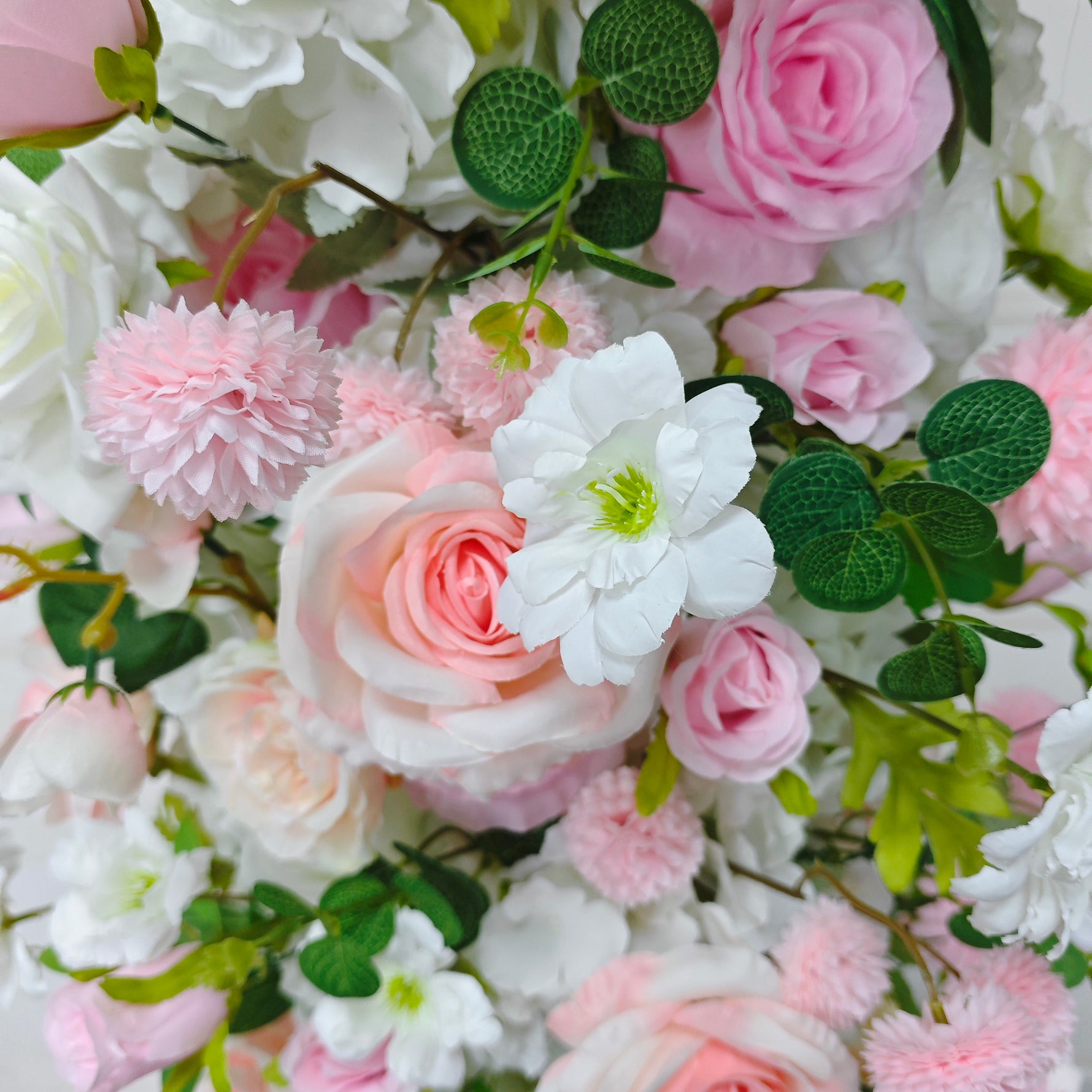 aliflowers pink series wedding flower arrangement event horn arch decoration