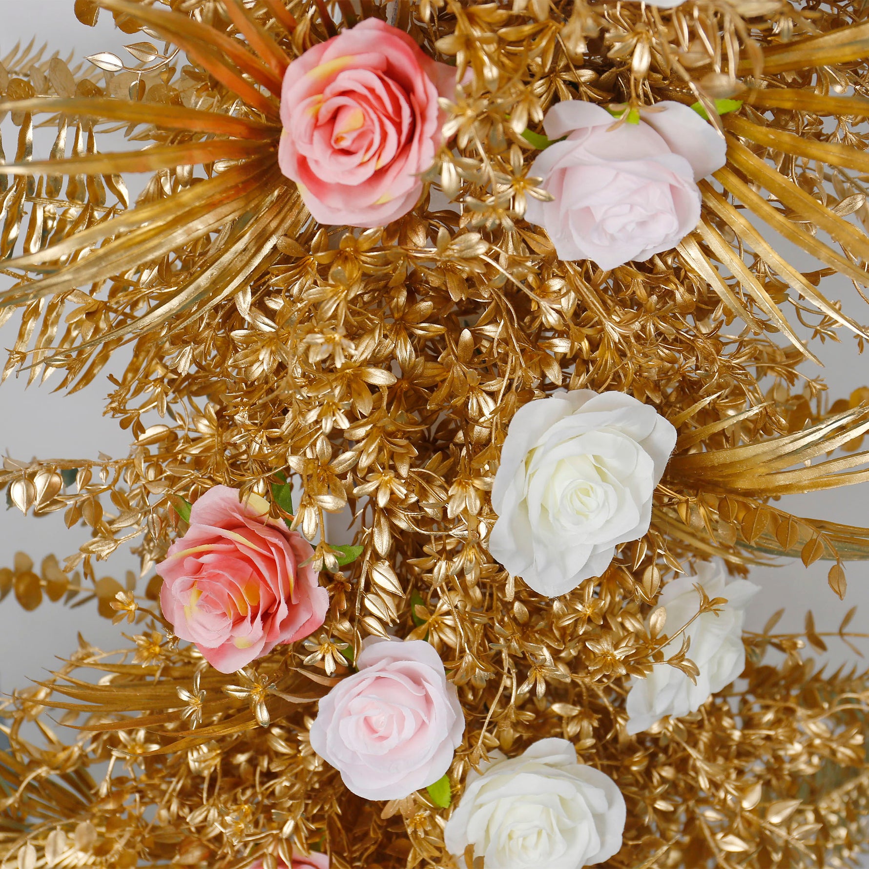 aliflowers-wedding-decoration-gold-horn-arch-flower-art-set