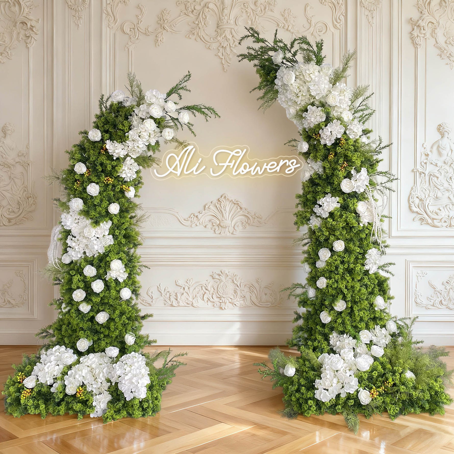 aliflowers-white-hydrangea-green-plant-flower-decoration-wedding-background-horn-arch