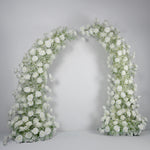 aliflowers-white-rose-baby's-breath-wedding-floral-arrangement-event-horn-arch-decor