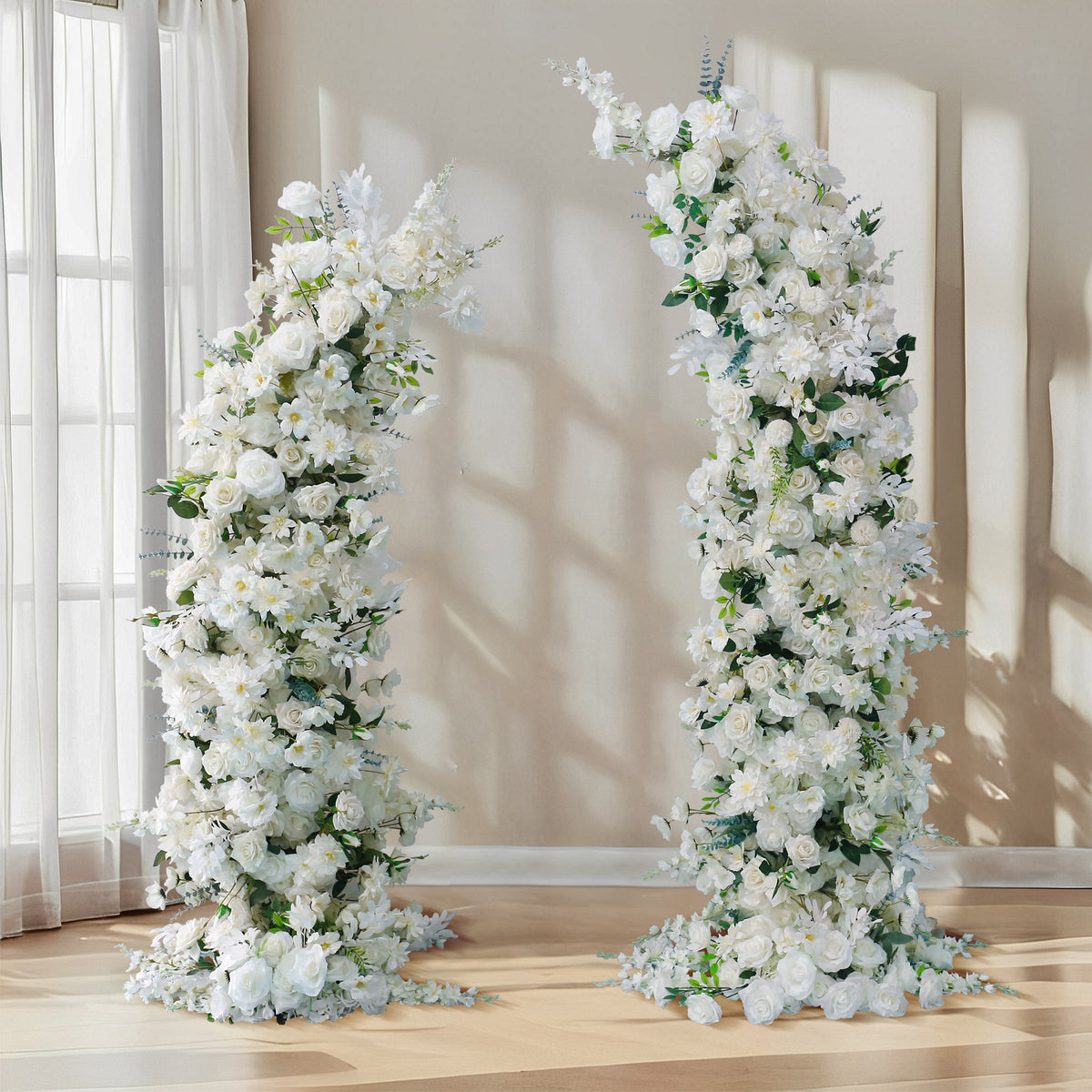 aliflowers-white-rose-flower-row-wedding-background-horn-arch-party-event-decoration-props