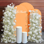 Aliflowers White Rose Orchid Baby's Breath Wedding Flower Arrangement ALFKT008