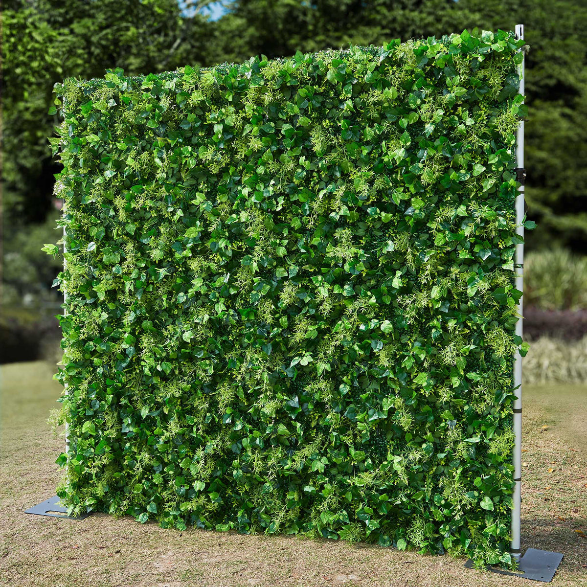 8x8ft Artificial Grass Wall Fabric Backdrop Greenery Wall for Events & Weddings - Ali Flowers