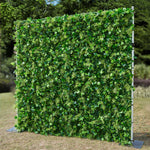 8x8ft Artificial Grass Wall Fabric Backdrop Greenery Wall for Events & Weddings - Ali Flowers