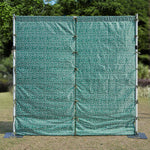8x8ft Artificial Grass Wall Fabric Backdrop Greenery Wall for Events & Weddings - Ali Flowers