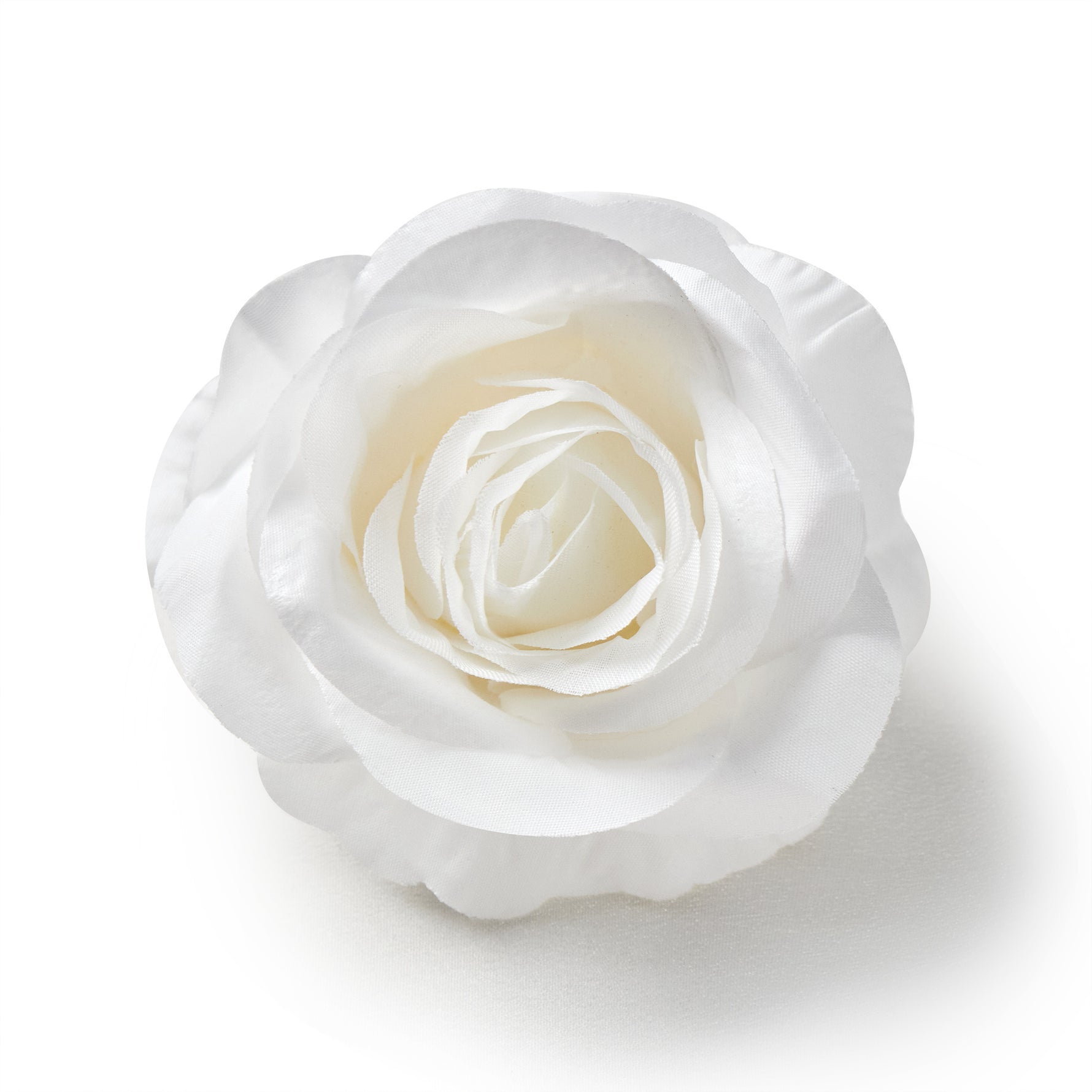Aliflowers 9CM Luxury Artificial White Rose Flower Heads for Wedding DIY & Decor 50PCS/100PCS ALFHR003 - Ali Flowers