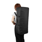 Black stand backpack