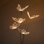 Butterfly Shaped LED Modern Floor Lamp Engagement Party Decoration Stage Guide Light