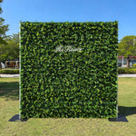 8×8ft 3D Artificial Grass Wall Backdrop for Weddings, Parties & Events - Ali Flowers