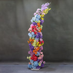 Aliflowers Candy Flowers Artificial Flower Horn Arch Backdrop ALFAC020 - Ali Flowers