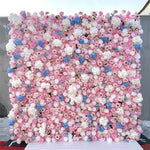 Fantasy Pink Rose Hydrangea Wall