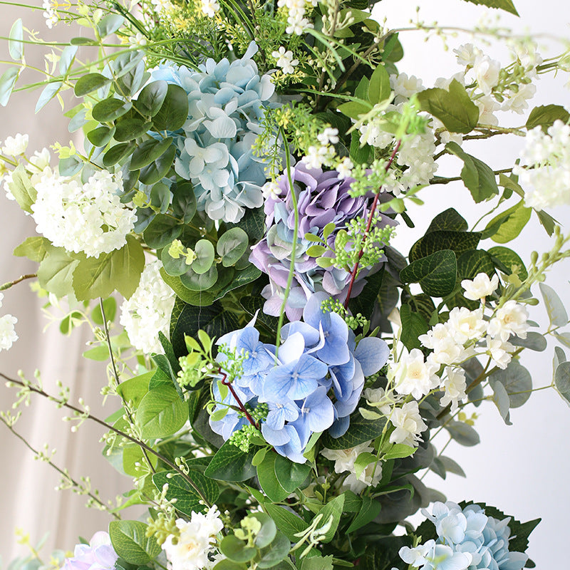 Aliflowers Forest-Themed Series Hydrangea Floral Arrangement Decor Wedding Backdrop ALFAC016 - Ali Flowers