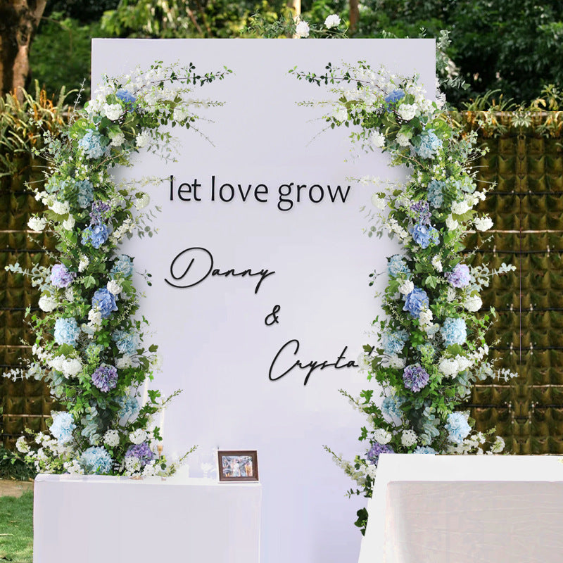 Aliflowers Forest-Themed Series Hydrangea Floral Arrangement Decor Wedding Backdrop ALFAC016 - Ali Flowers