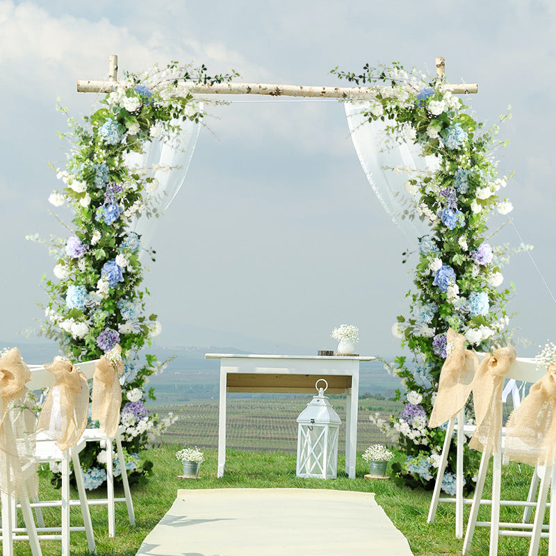 Aliflowers Forest-Themed Series Hydrangea Floral Arrangement Decor Wedding Backdrop ALFAC016 - Ali Flowers