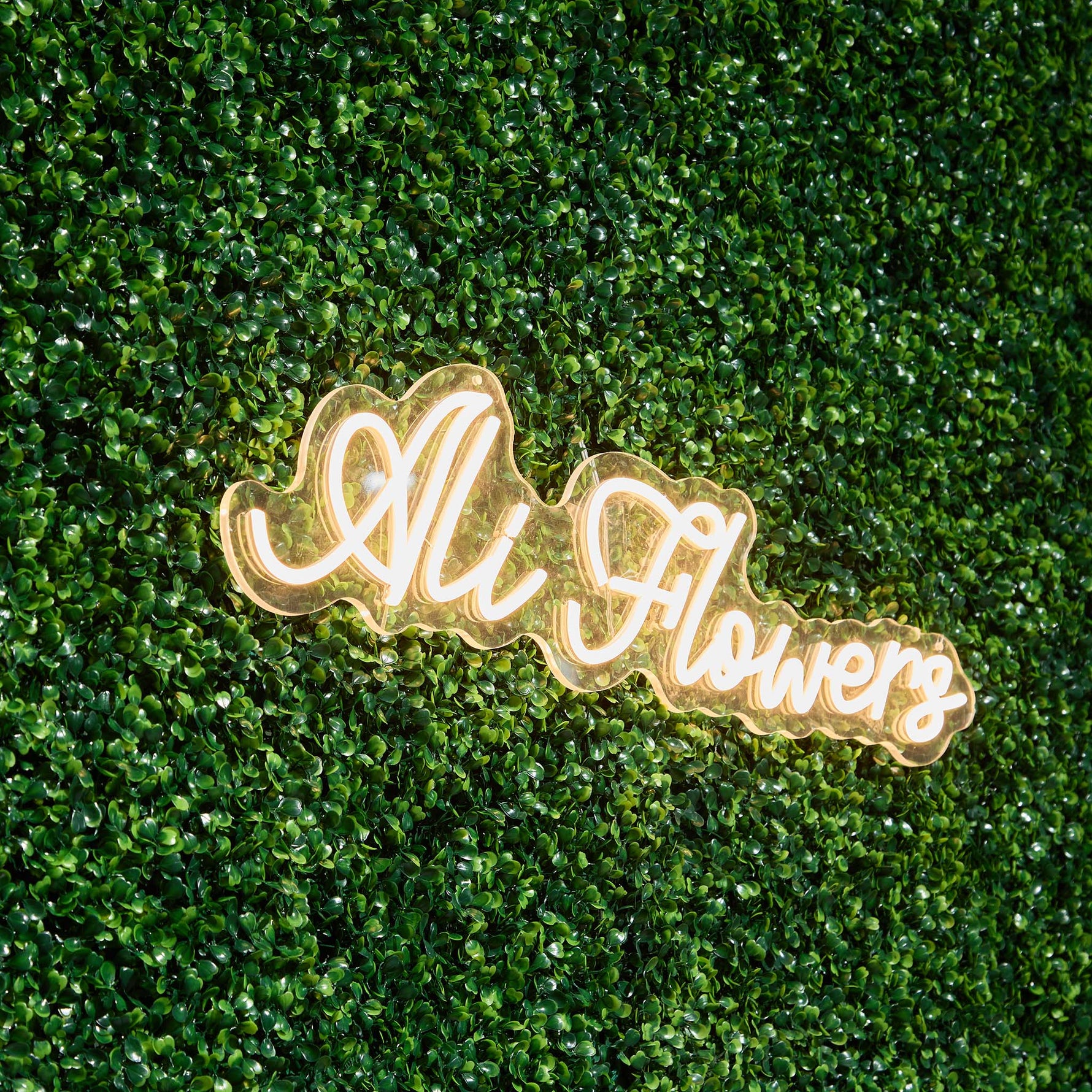 Artificial 8*8ft 2d Milan Grass Wall Backdrop for Event ALFWL175 - Ali Flowers