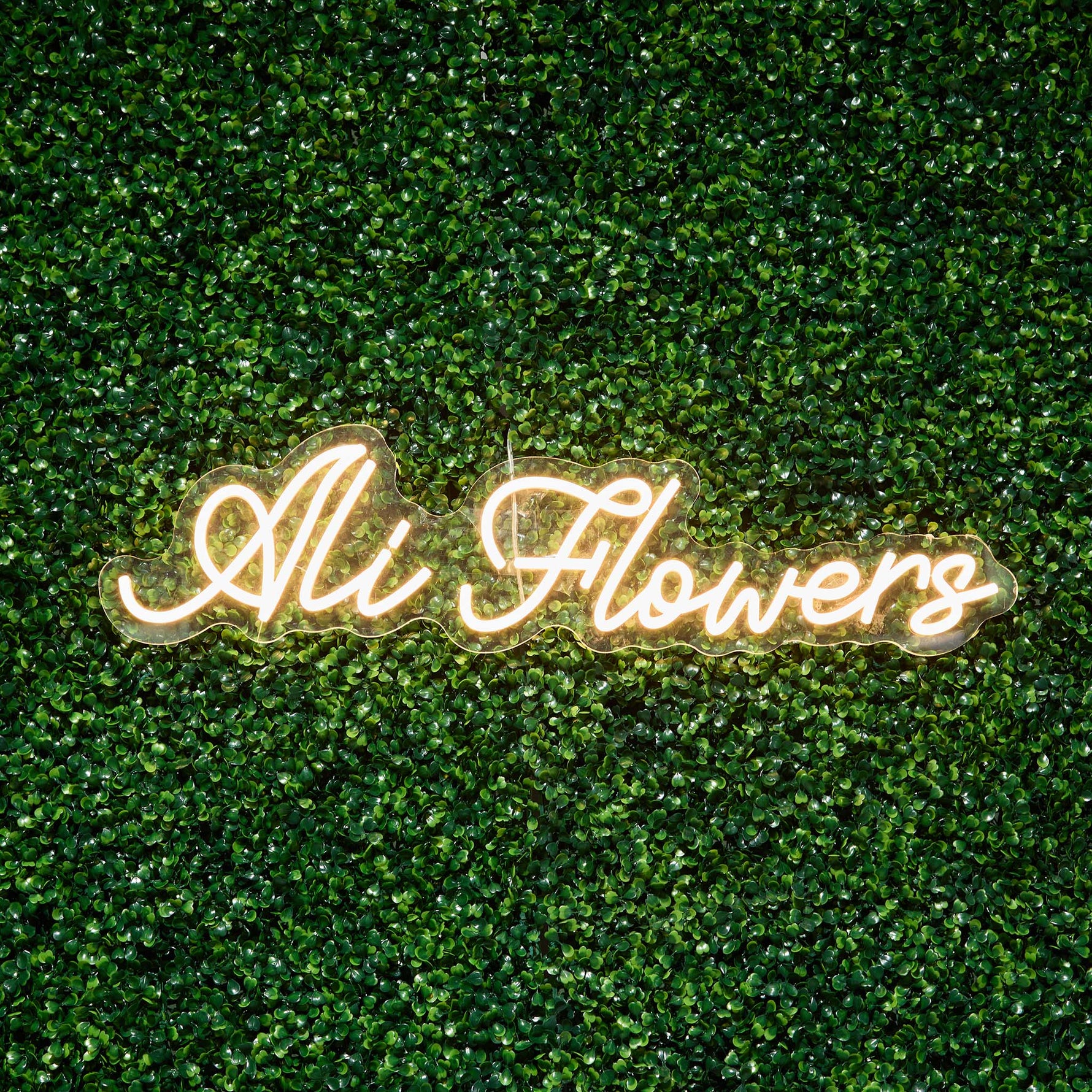 Artificial 8*8ft 2d Milan Grass Wall Backdrop for Event ALFWL175 - Ali Flowers