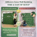 8*8ft Artificial Grass Wall Backdrop ALFWL151 - Ali Flowers