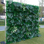 Greenery Artificial Grass Wall Roll-Up Green Backdrop for Party ALFWL145 - Ali Flowers