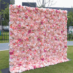 Aliflowers 2D Artificial Roll up Hydrangea Floral Wall Background ALFWL102 - Ali Flowers