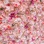 Aliflowers 2D Artificial Roll up Hydrangea Floral Wall Background ALFWL102 - Ali Flowers
