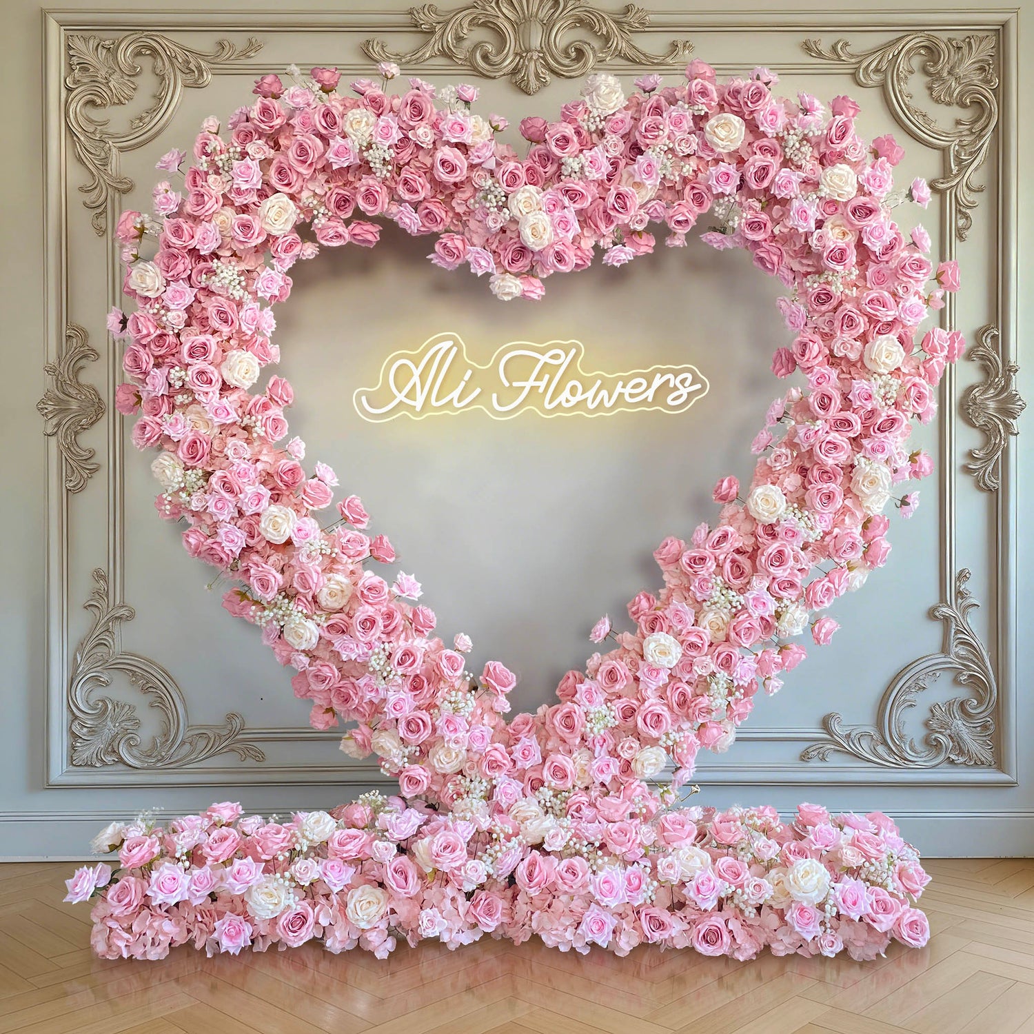 pink-rose-heart-arch