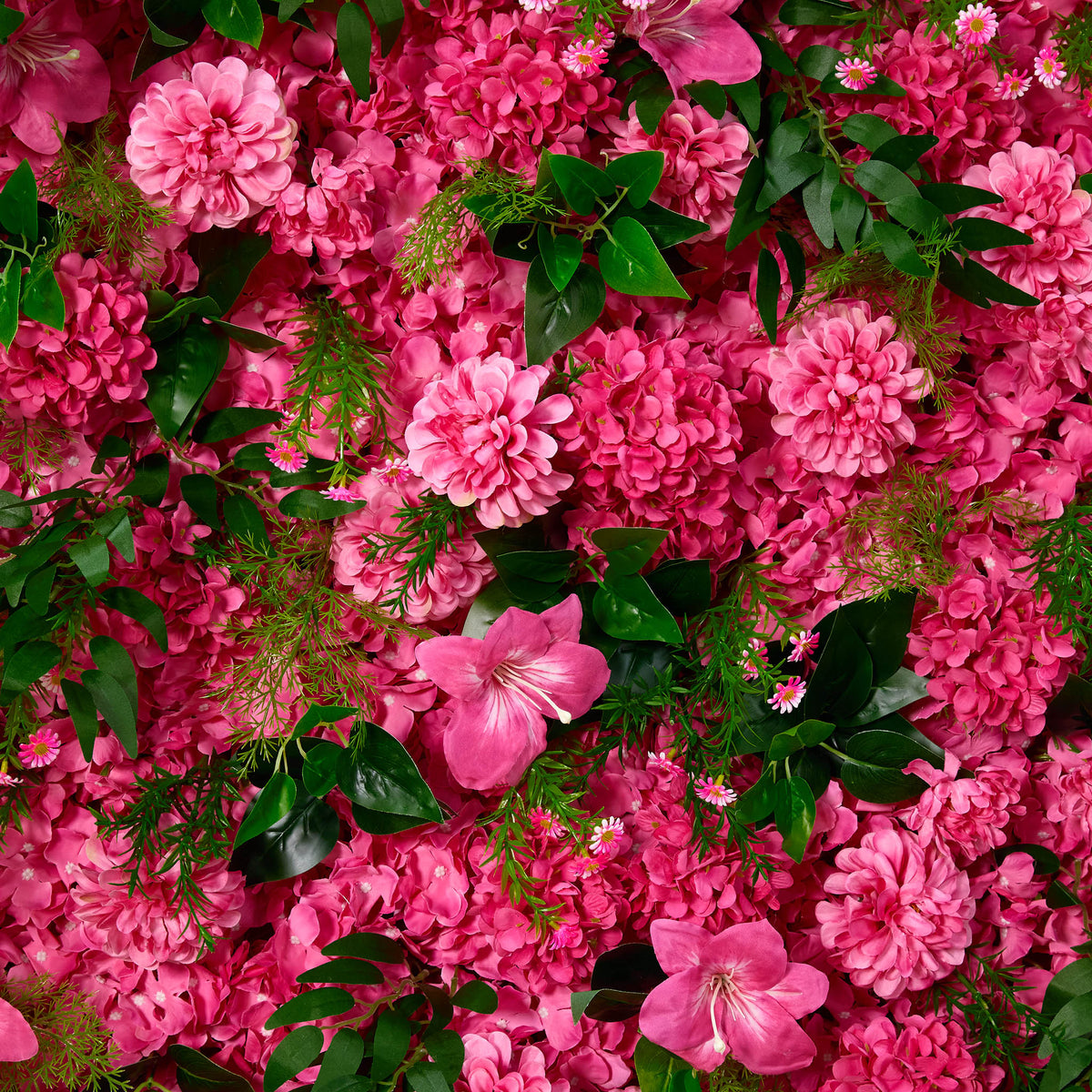 Aliflowers Pink Rose Peony Hydrangea Roller Cloth 5D Flower Wall Wedding Background Decoration ALFWL159