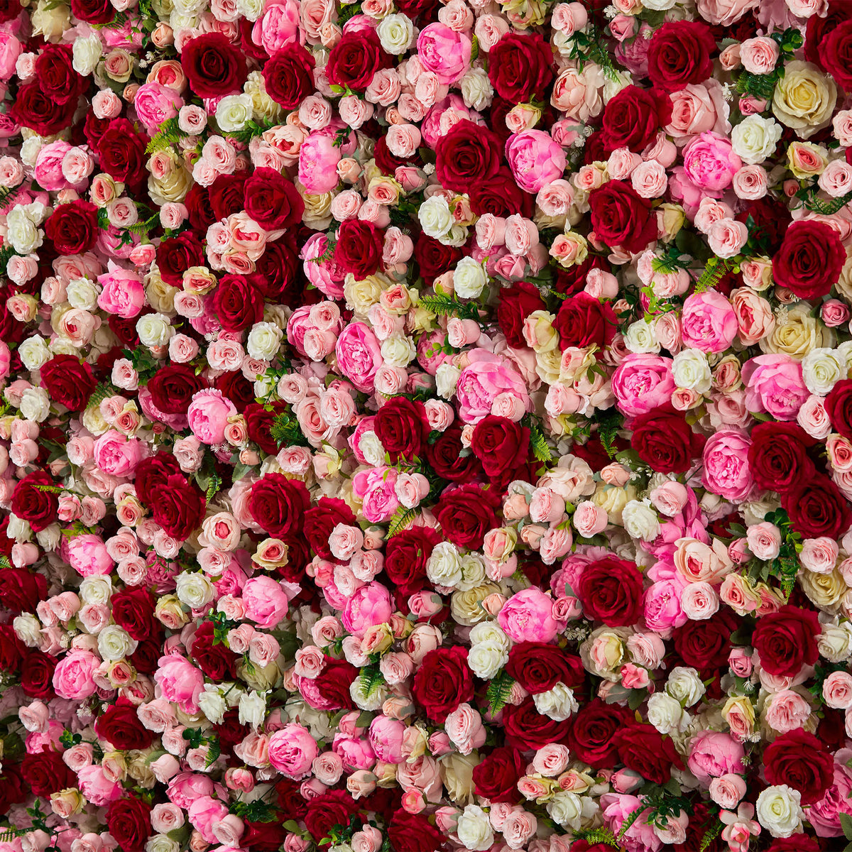 Aliflowers 3D Pink Rose Roller Curtain Decoration Wedding Flower Background Wall