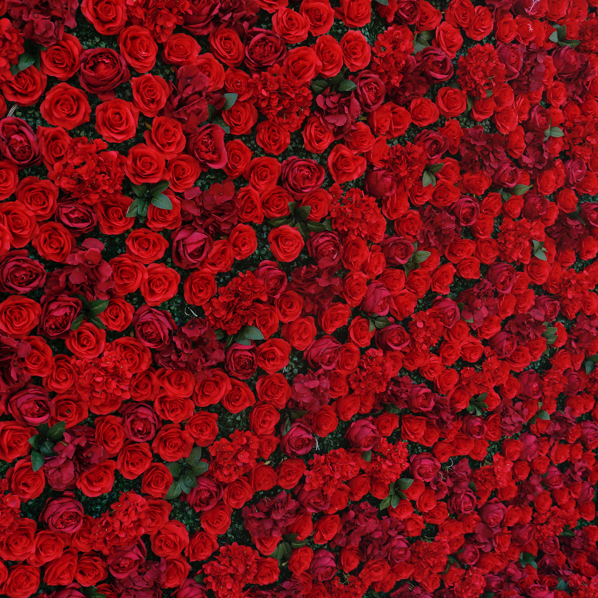 Aliflowers Rose Wall Wedding Backdrop Decor Marriage Props ALFWL064 - Ali Flowers