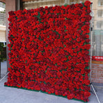 Aliflowers Rose Wall Wedding Backdrop Decor Marriage Props ALFWL064 - Ali Flowers
