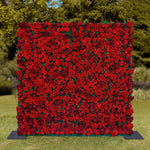 Aliflowers Rose Wall Wedding Backdrop Decor Marriage Props ALFWL064 - Ali Flowers