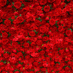 Aliflowers Red Rose with Hydrangea 3D Flower Wall Decor for Display Party Stage Prop ALFWL060 - Ali Flowers