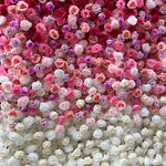 Aliflowers Gradient Rose Flower Wall for Events & Photo Booth Backdrop ALFWL115 - Ali Flowers