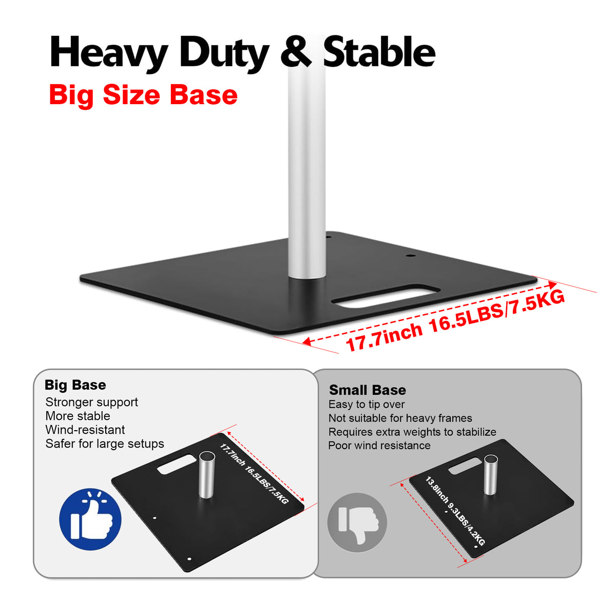 6-10ft Adjustable Wedding Event Decoration Supplies Pipe and Drape Backdrop Flower Wall Frame Stand - Ali Flowers