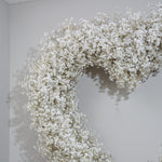 Aliflowers Hydrangea with Baby's breath Wedding Arrangement Decor Heart Arch ALFAH008 - Ali Flowers
