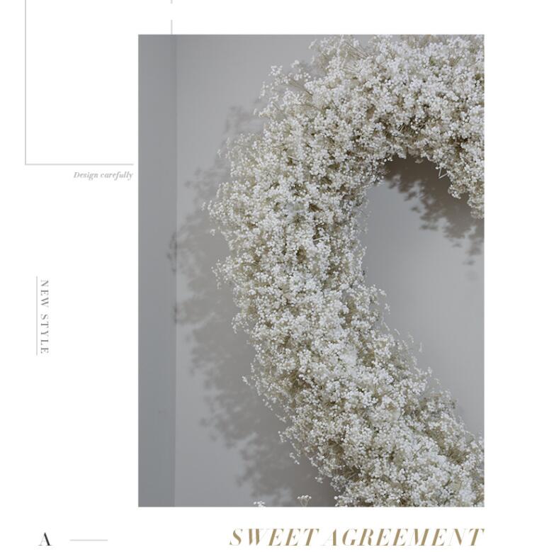 Aliflowers Hydrangea with Baby's breath Wedding Arrangement Decor Heart Arch ALFAH008 - Ali Flowers