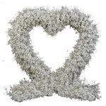 Aliflowers Hydrangea with Baby's breath Wedding Arrangement Decor Heart Arch ALFAH008 - Ali Flowers