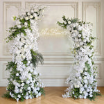 Aliflowers Forest-Themed Series Artificial Nandina wedding backdrop Horn Arch ALFAC005 - Ali Flowers