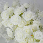 aliflowers-white-rose-artificial-flower-wedding-background-horn-arch-frame