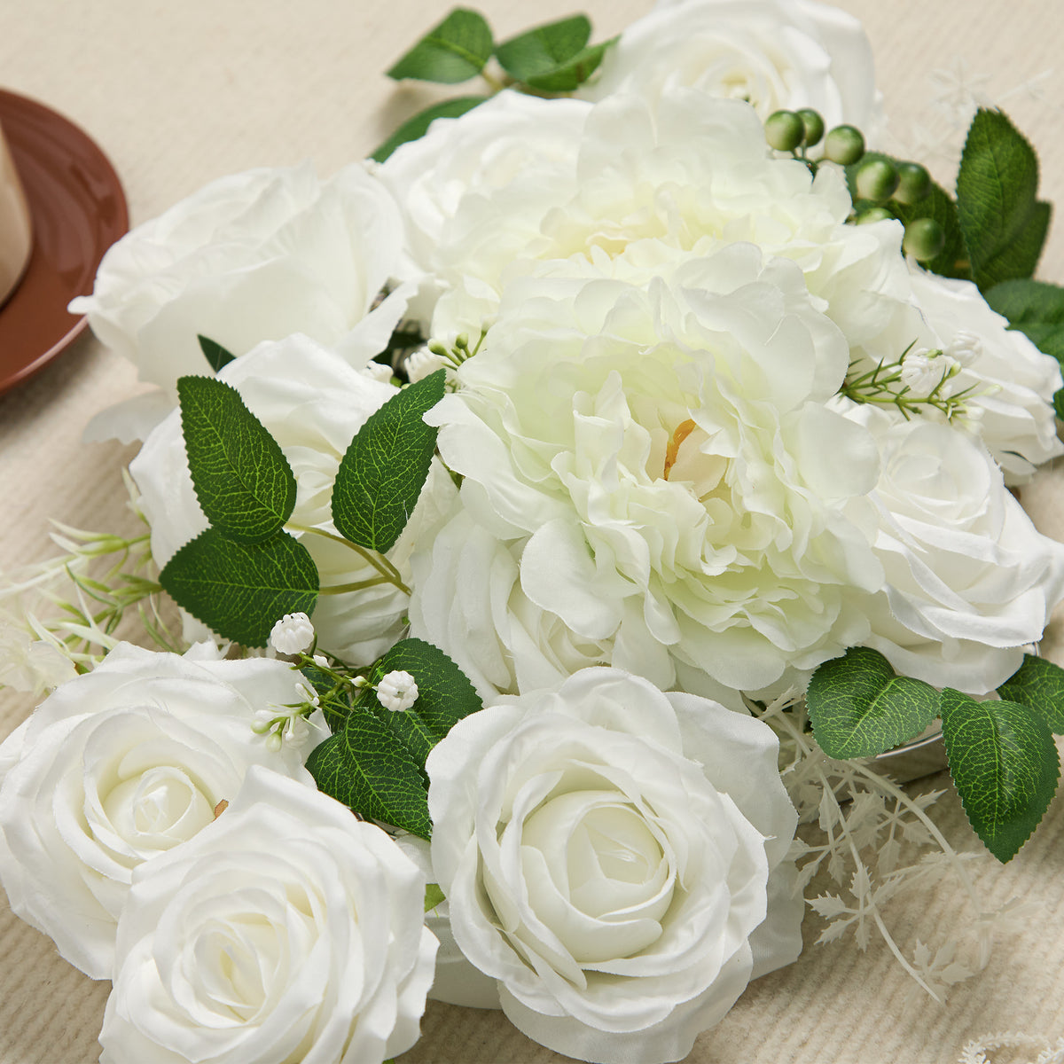 White Flowers Wedding Accessories