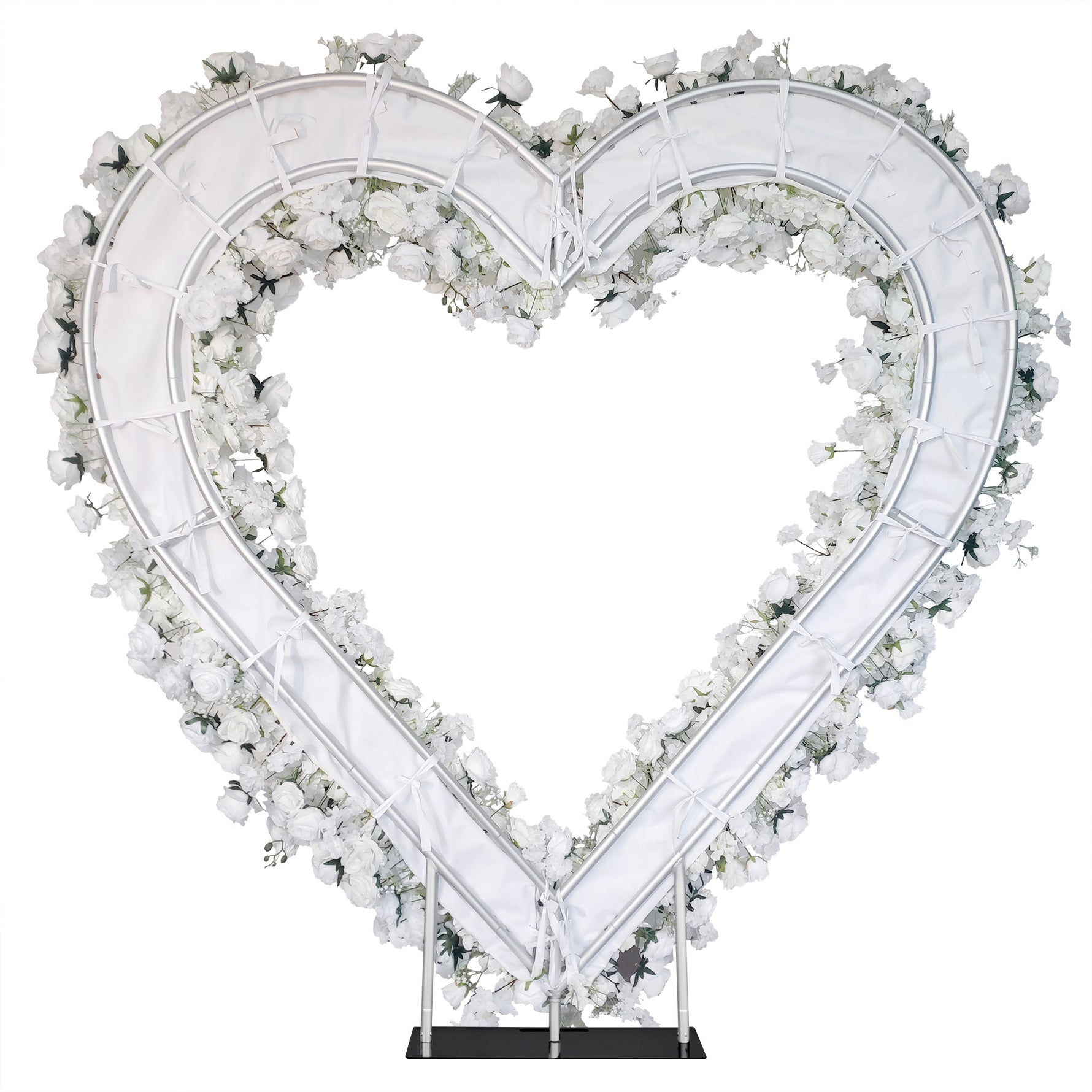 White Rose Series Heart Arch
